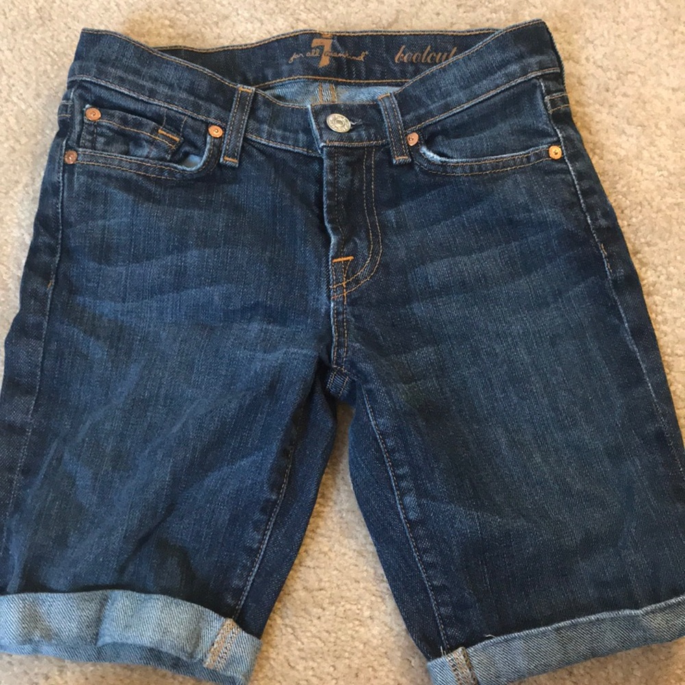 Midi shorts